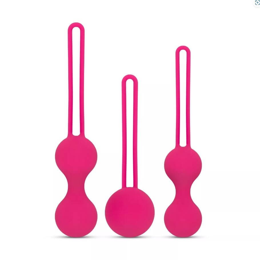 Easytoys LoveBalls - Pelvic Floor Training Set - 3 Pieces (Pink)