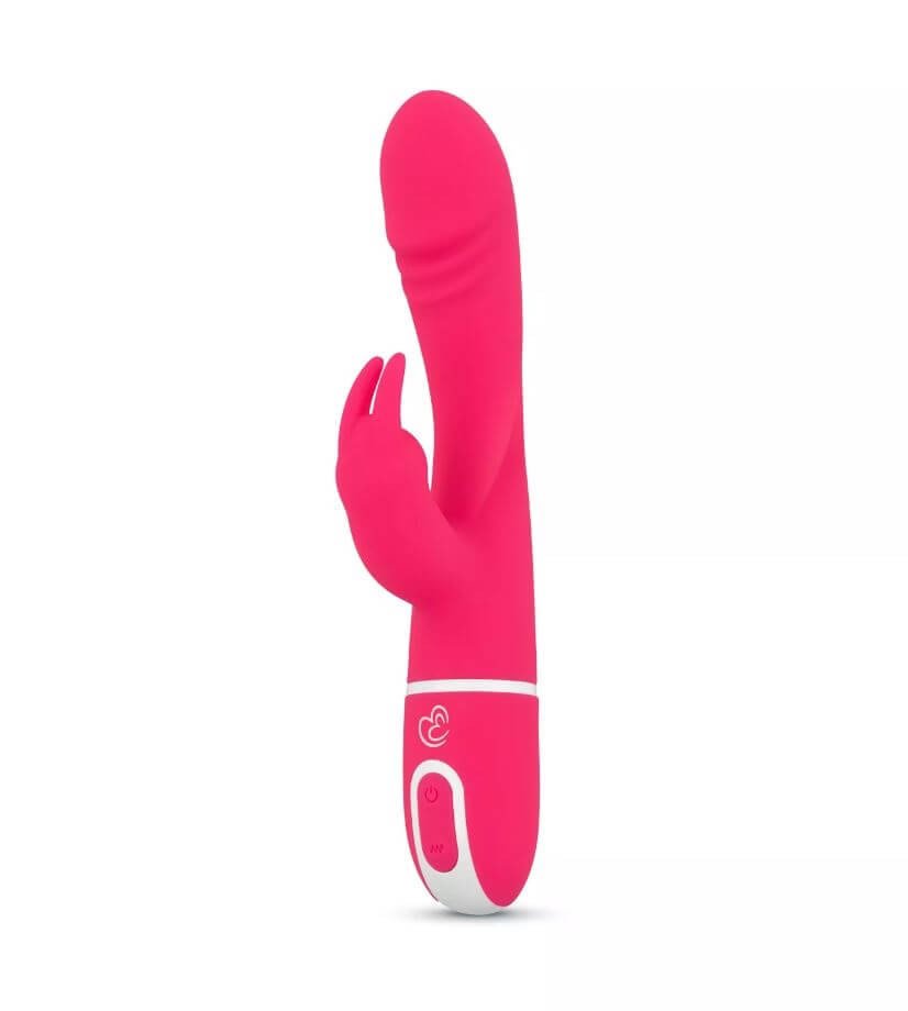 Easytoys - Rechargeable Clitoral Stimulator G-Spot Vibrator (Pink)