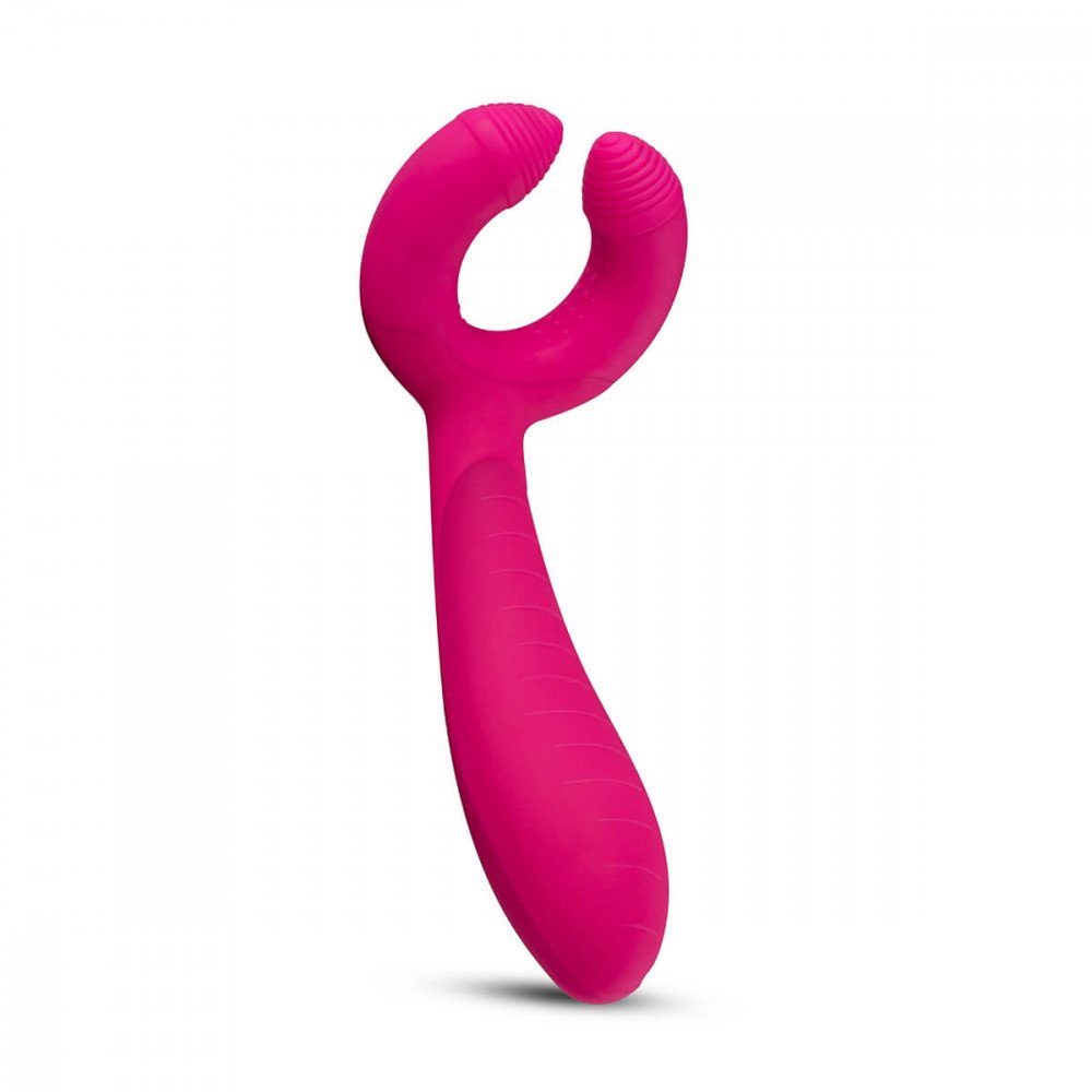 Easytoys - Rechargeable Waterproof Couple's Vibrator (Pink)