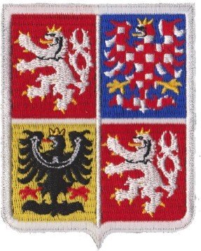Nášivka znak Česká republika celoprošitý A-33