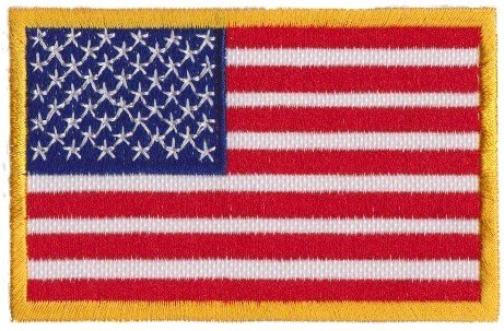 Nášivka vlajka USA velká barevná C-19