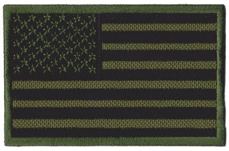 Nášivka vlajka USA velká bojová polní C-20