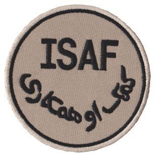 Nášivka ISAF desert G-9 Varianta: na přišití