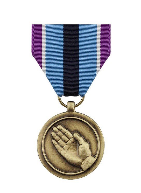 Medaile vyznamenání za humanitární službu Humanitarian Service Medal