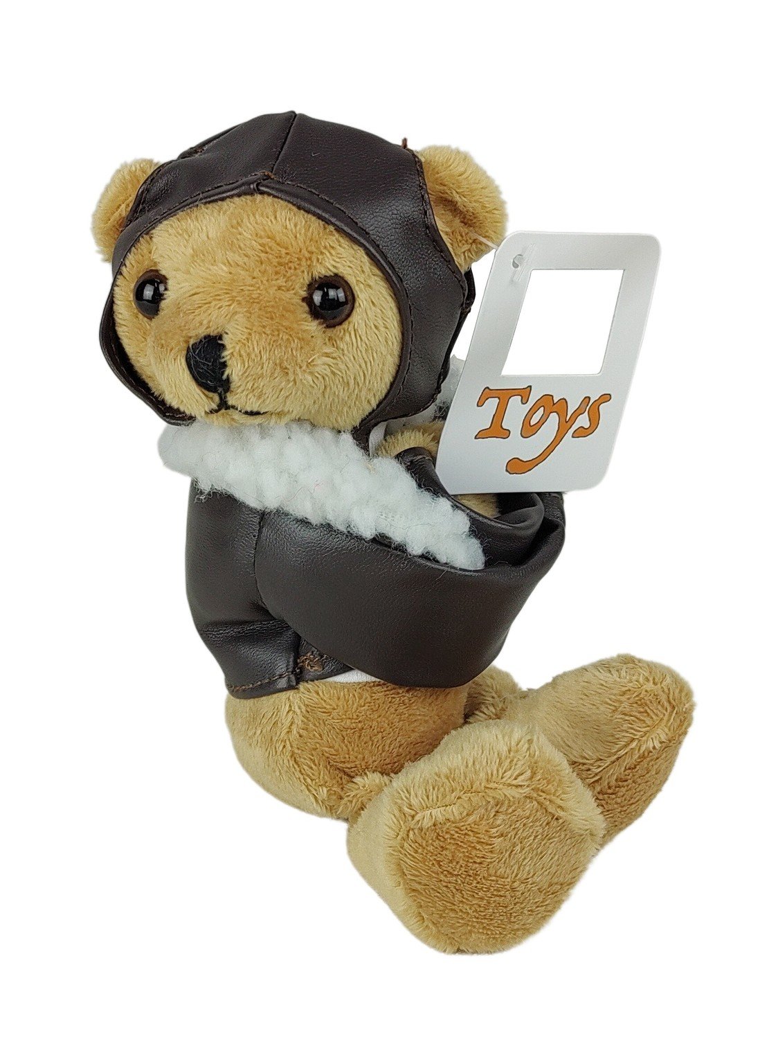 Medvěd letec s držákem plyšová hračka 15cm Sunny Toys