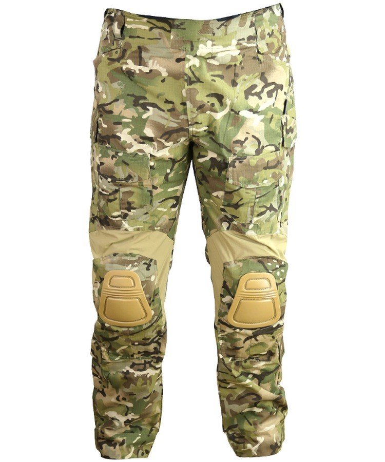 Kalhoty bojové s chrániči kolen Spec-ops Gen II. BTP MultiCam RipStop Kombat® Tactical Velikost: 3XLarge