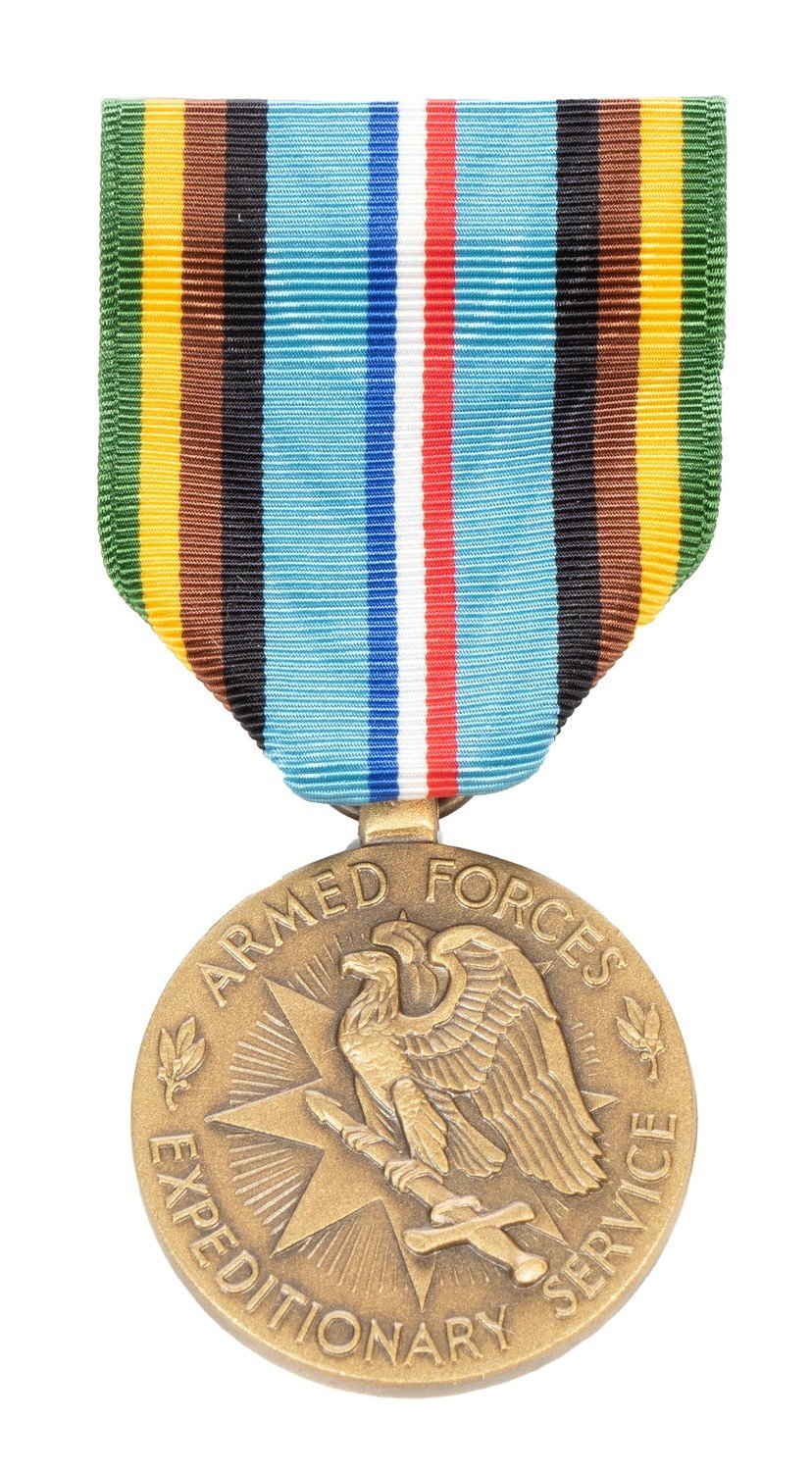 Vyznamenání expediční medaile ozbrojených sil Armed Forces Expeditionary Medal US originál