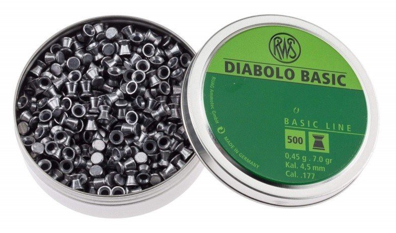 Diabolo RWS Basic 500ks cal.4,5mm .177cal