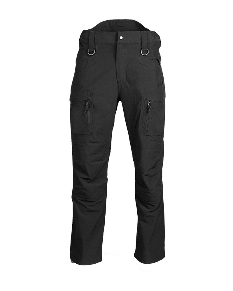Kalhoty taktické Assault Softshell MIL-TEC® Black Velikost: 3XL