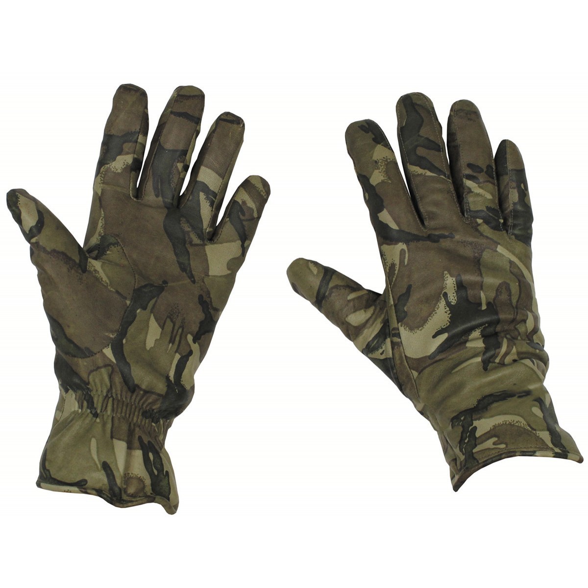 Rukavice kožené zateplené MK II Combat Glove MTP Velká Británie originál Velikost: 9 / M (20-23 cm) použité