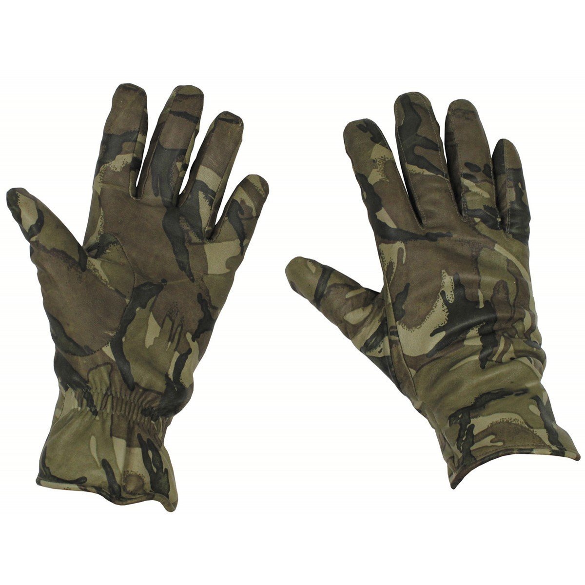 Rukavice kožené zateplené MK II Combat Glove MTP Velká Británie originál Velikost: 10 / L (23-26 cm) použité
