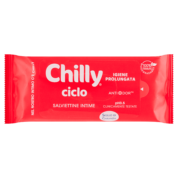 Chilly Ciclo intimní ubrousky během menstruace 12 ks