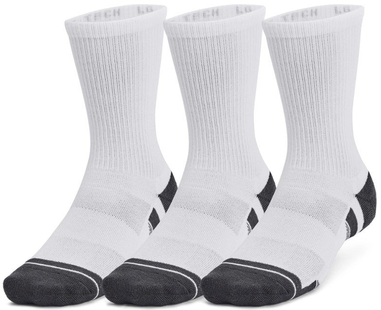 Ponožky Under Armour UA Performance Tech 3pk Crew-WHT