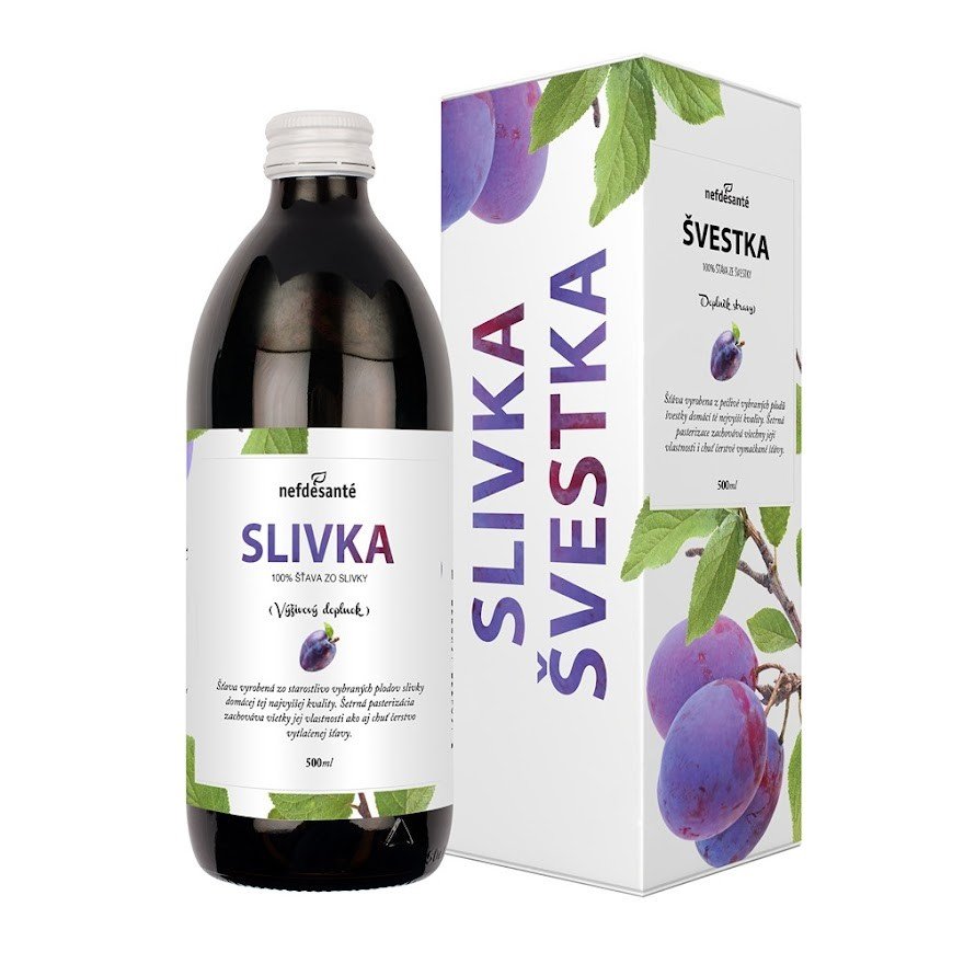 Nefdesante Švestka šťáva 500 ml 500 ml