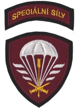 Nášivka Speciální síly barevná B-14