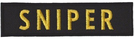 Nášivka Sniper barevná F-15