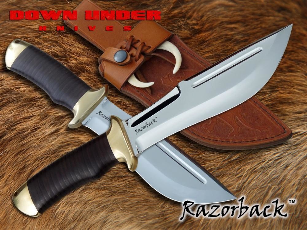 Legendární lovecký nůž Razorback von Down Under Knives