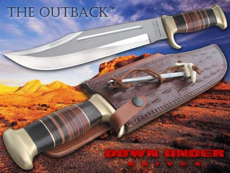 Legendární nůž The Outback (Krokodýl Dundee)  Bowie Down Under 446128