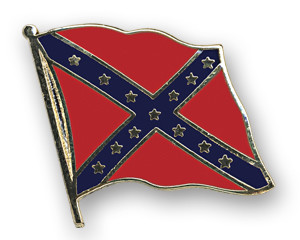Odznak (pins)  20mm praporek Jižanský (Konfederace)