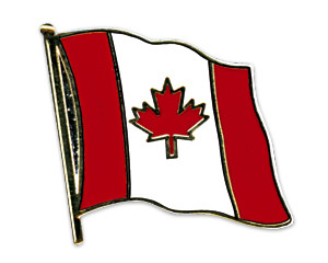 Odznak (pins)  20mm praporek Kanada