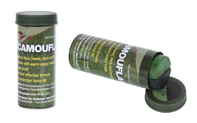 Maskovací barvy BCB Buschcraft Velká Británie oliv/černá 30g