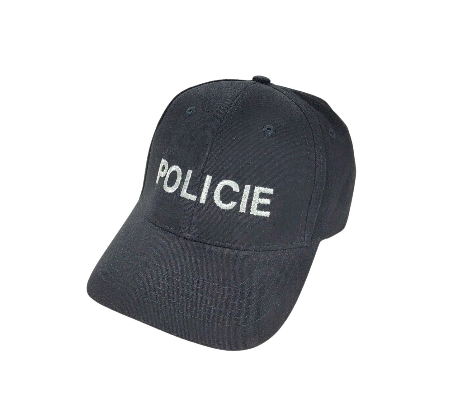 Čepice kšiltovka baseball POLICIE bílý nápis