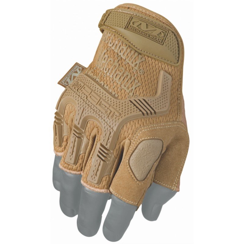 Rukavice Mechanix M-Pact bezprsté coyote MFL-72 Velikost: Medium