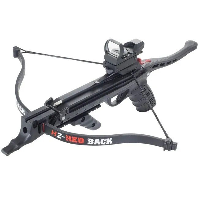 Pistolová kuše Hori-Zone Redback XR 80 Lbs s kolimátorem