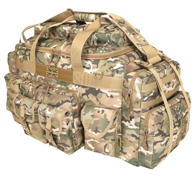 Přepravní taška Saxon Holdall Multicamo 125L Velká Británie Kombat