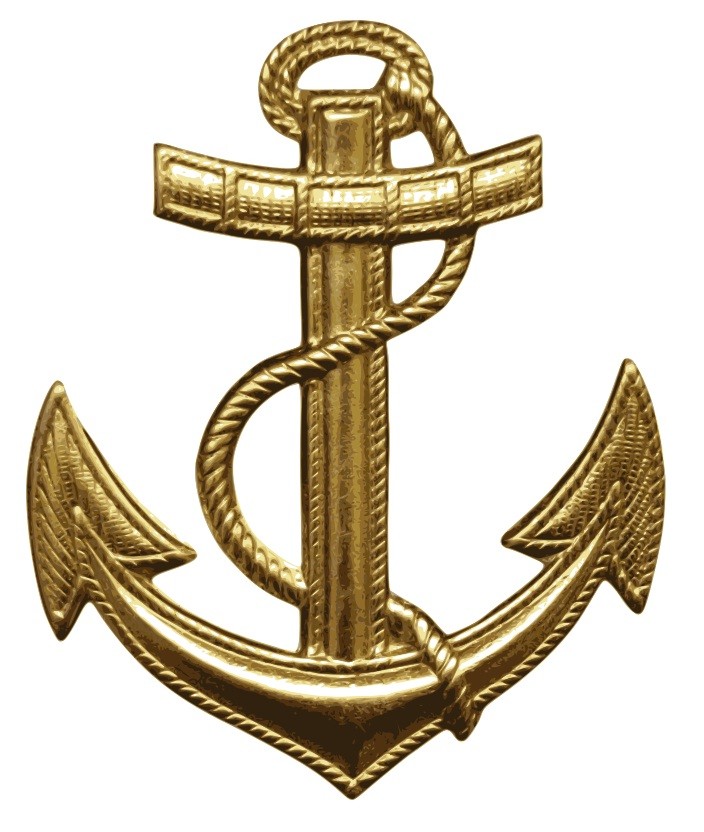 Odznak pobřežní služby lidového námořnictva zlatý Východní Německo NVA originál