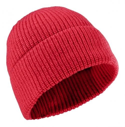 Kulich zimní vlněný Merino Classic hrubý úplet A.B. Red červená