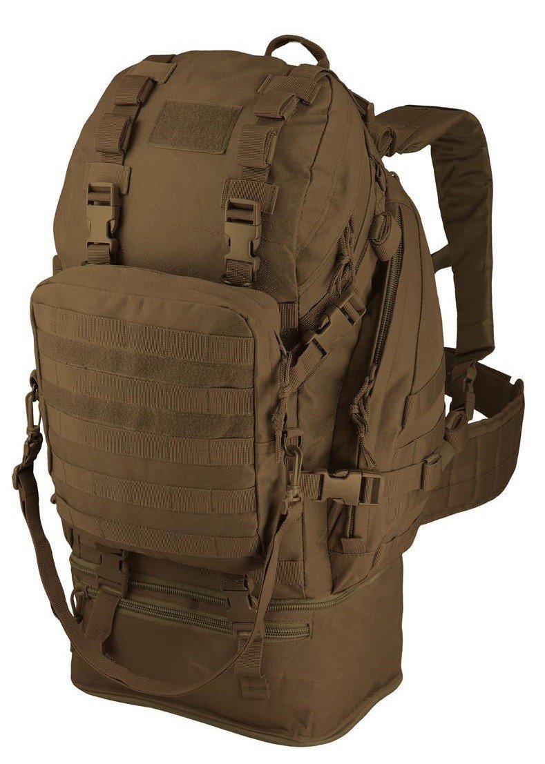 Batoh taktický Molle OVERLOAD 60l Coyote CMG