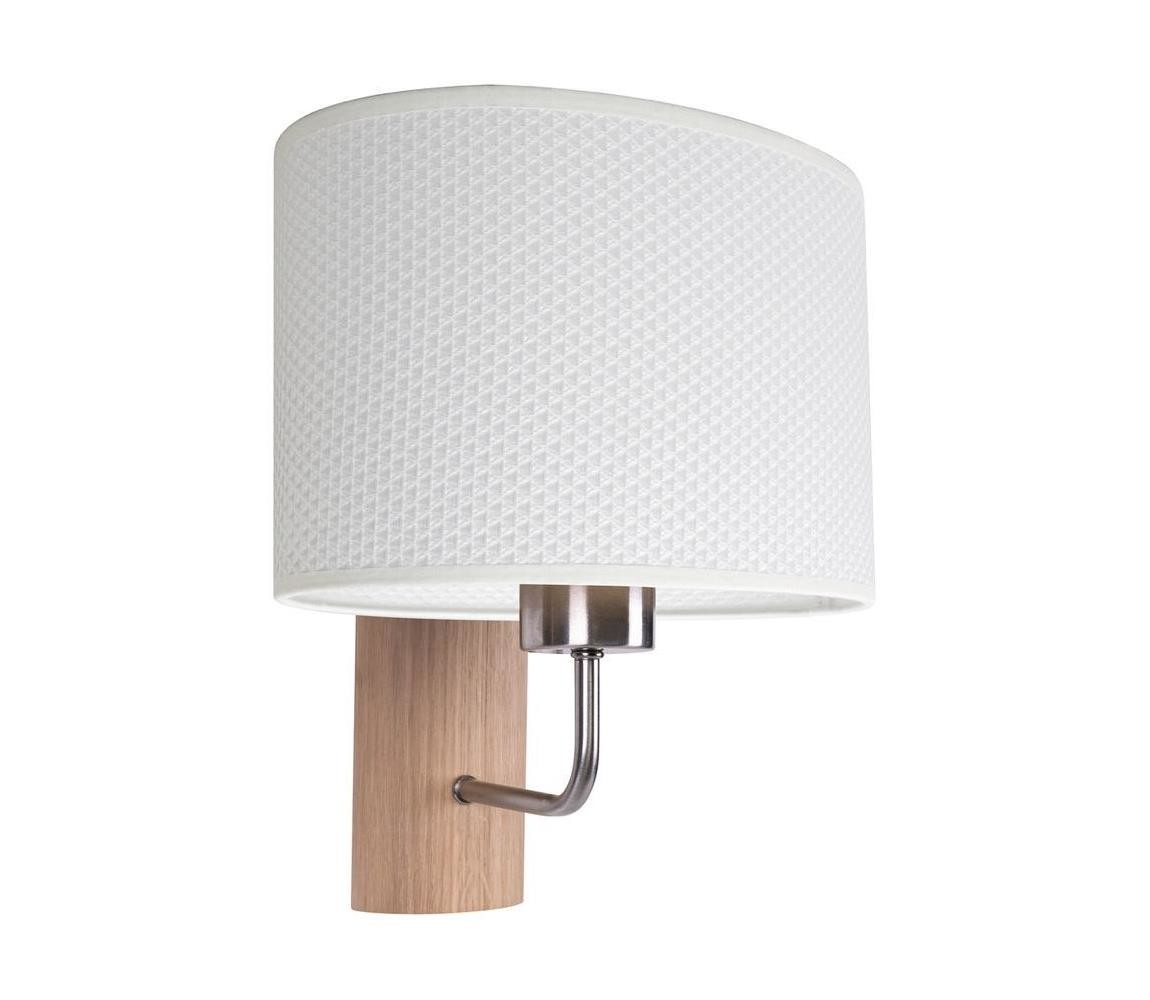 2017400111557 - Nástěnná lampa MERCEDES 1xE27/25W/230V dub