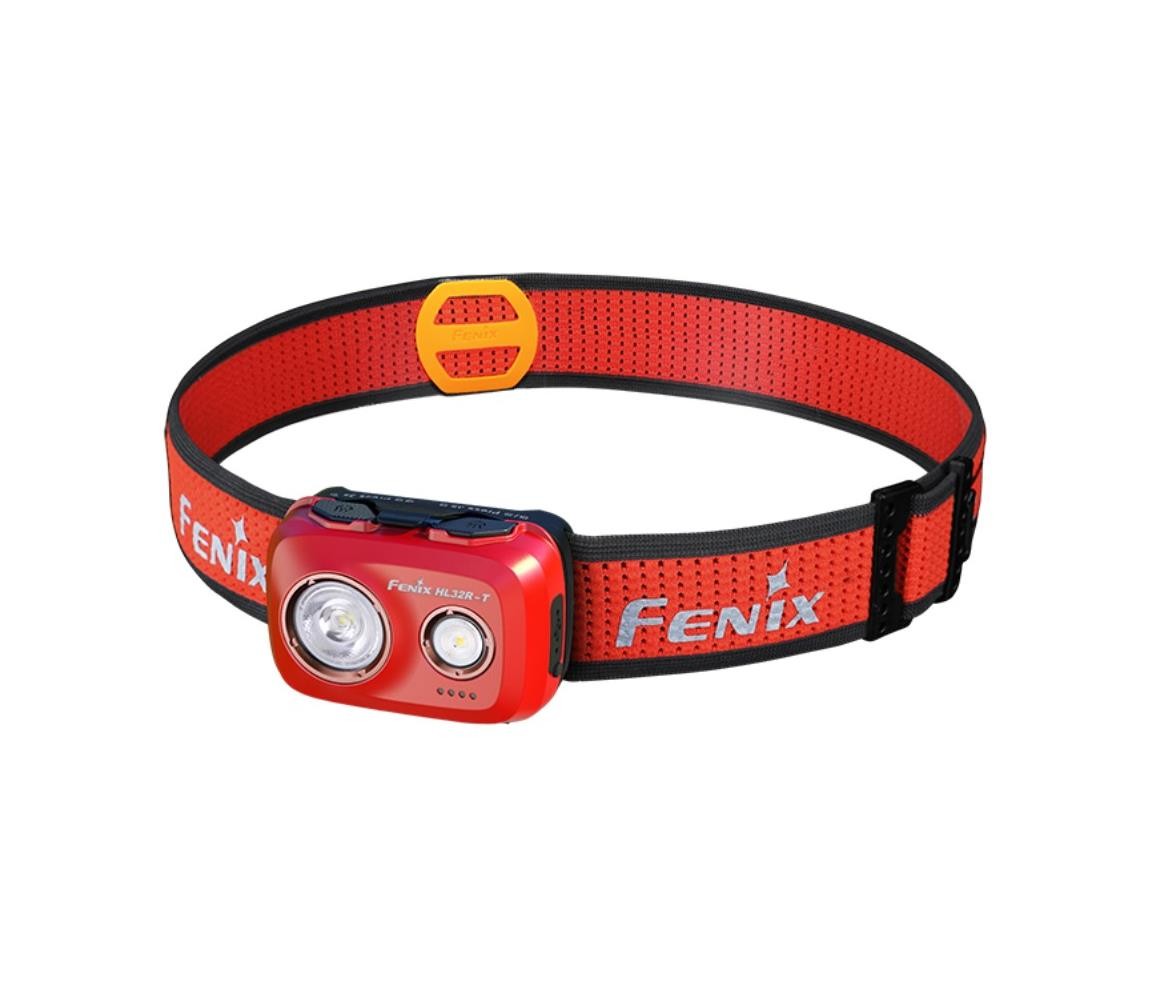 Fenix Fenix HL32RTRED -LED Nabíjecí čelovka LED/USB IP66 800 lm 300 h červená/oranžová