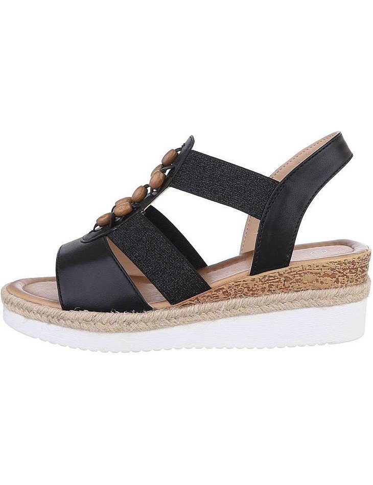 Dámské fashion sandály na klínku