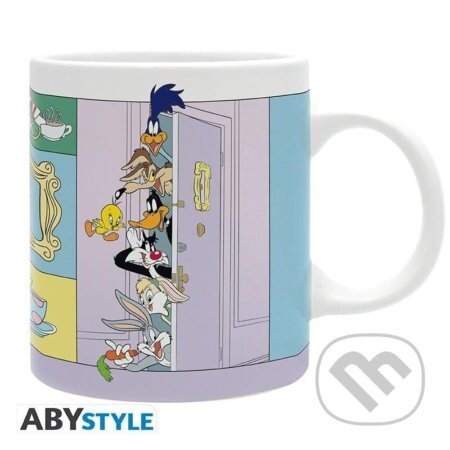 Looney Tunes Hrnček keramický 320 ml - Friends Mash Up - ABYstyle