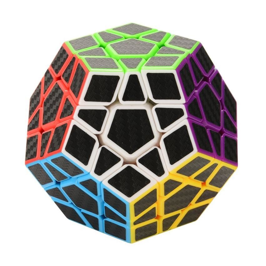 Rubikova kostka - Dvanáctistěn - Carbon