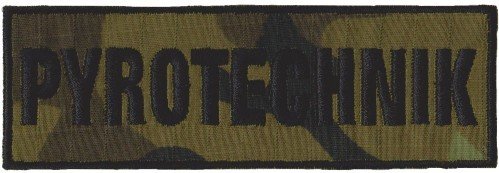 Nášivka Pyrotechnik - maskovací F-19