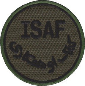 Nášivka ISAF bojová polní G-10