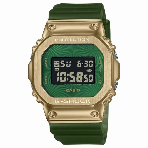 Casio G-Shock GM-5600CL-3ER Emerald Gold