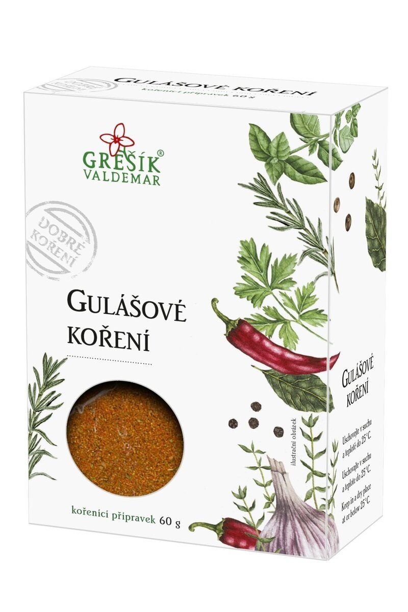 Valdemar Grešík Grešík Gulášové koření 60 g