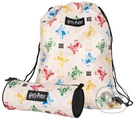 Gym bag a peračník na tužky Harry Potter: Znaky Bradavic - Harry Potter