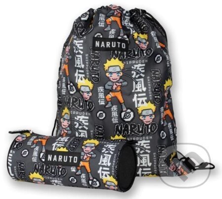 Gym bag a peračník na tužky Naruto: Character and Signs