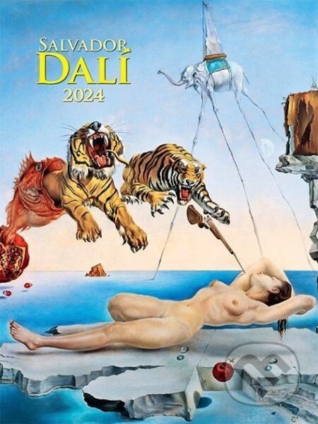 Salvador Dalí 2024 - nástěnný kalendář - BB/art