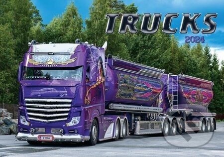 Trucks 2024 - nástěnný kalendář - BB/art