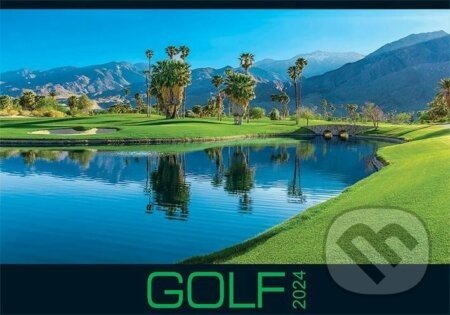 Golf 2024 - nástěnný kalendář - BB/art