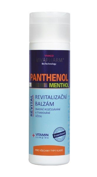 Vivaco Revitalizační balzám na vlasy s Panthenolem VIVAPHARM\s200 ml