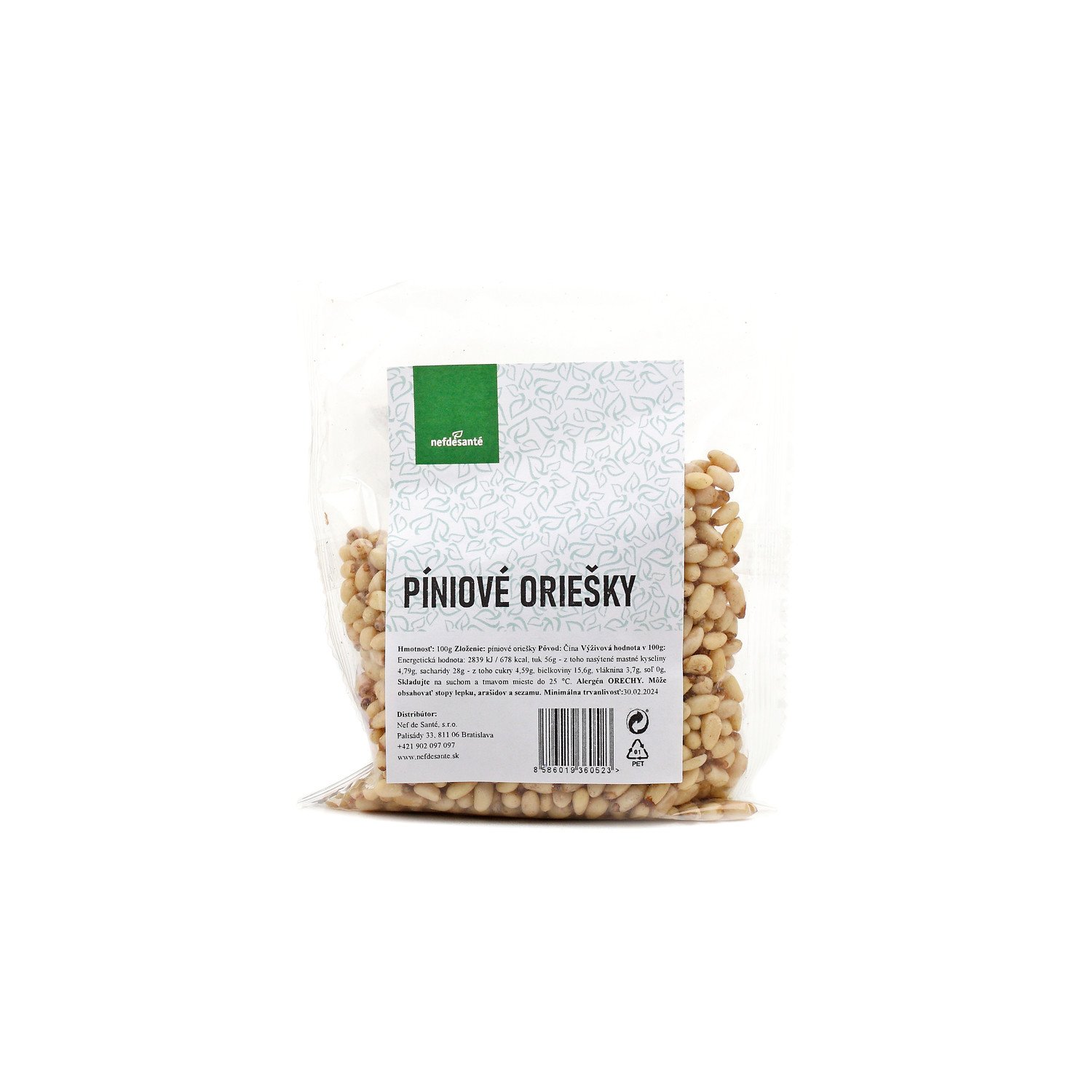 Nefdesante Piniové oříšky 100 g 100 g