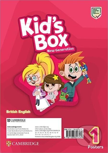 Kid's Box New Generation 1 POSTERS - Cambridge University Press