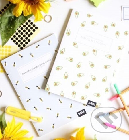 Zápisníky včely & avokáda - Vydavateľstvo SEIK